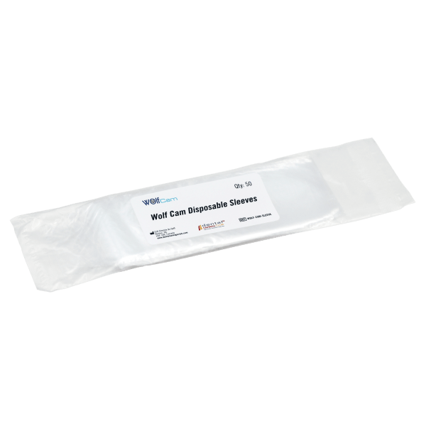 Intraoral Camera & Photography: Wolf Cam - Disposable Sleeve Barriers - Qty 50 - GoldenDent - GoldenDent